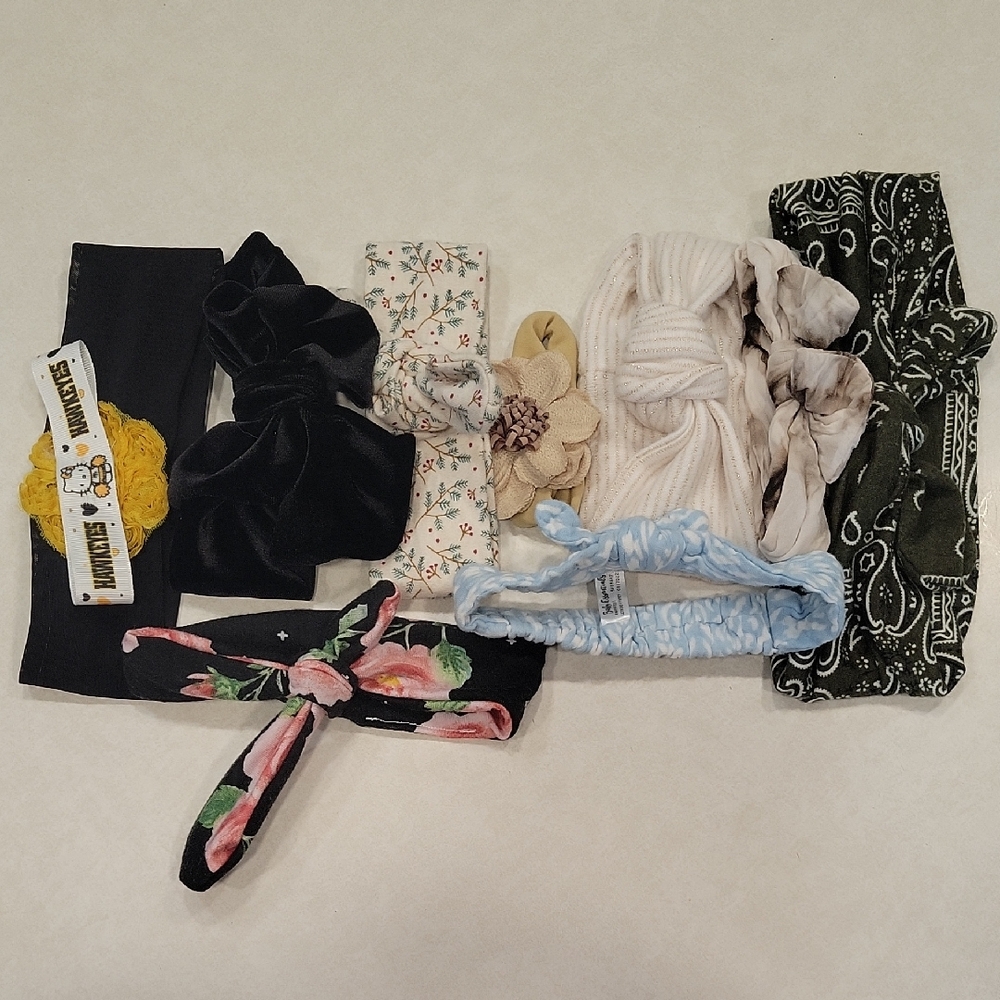 Assorted Headbands and Scrunchies Set